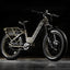 Rambo Krusader 3.0 All-Terrain All-Wheel Drive Fat Tire Electric Bike - 48V 15Ah Dual 500W Hub Motor