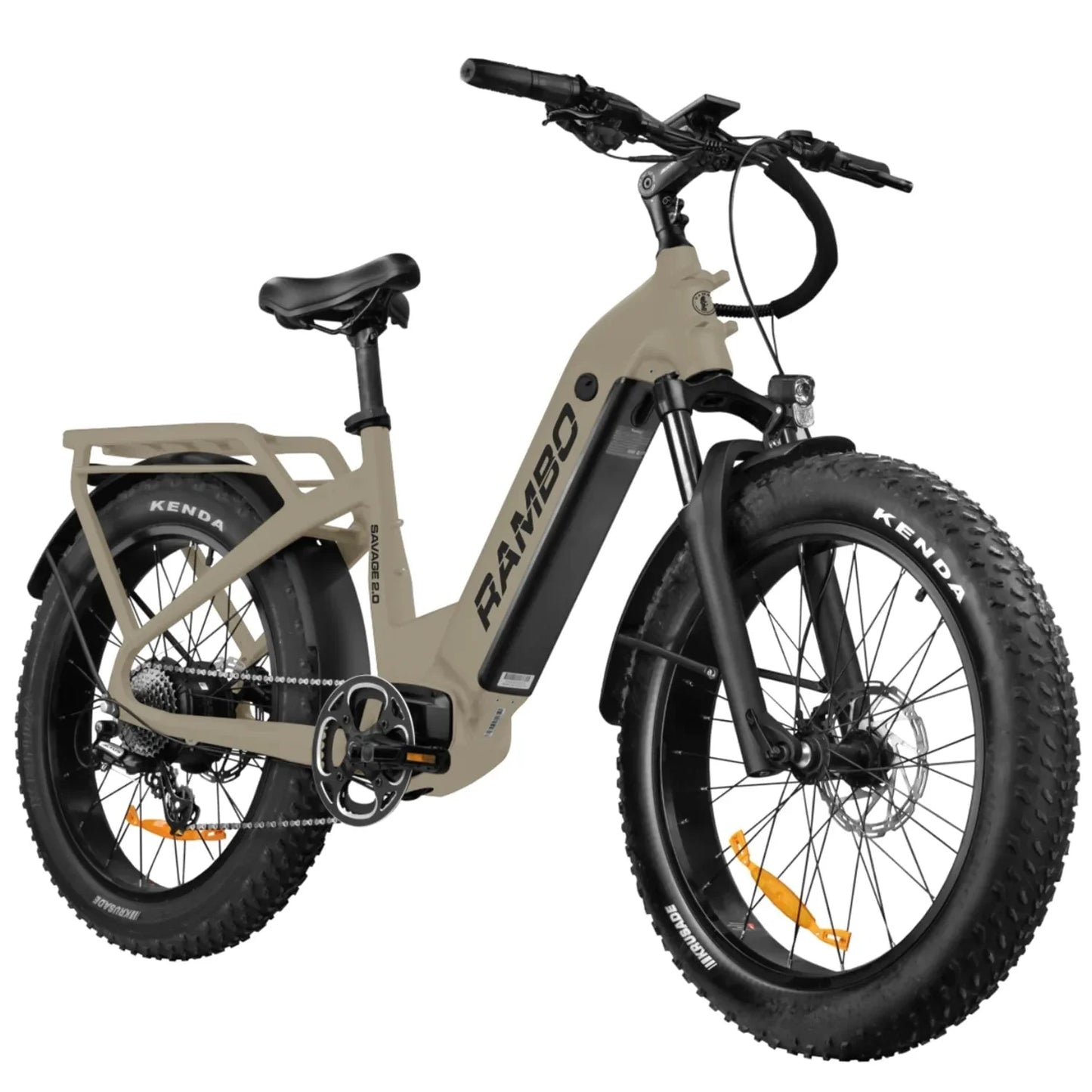 The Savage 2.0 Step-Thru Fat Tire Electric Bike | 48V 15Ah 750W Hub Motor