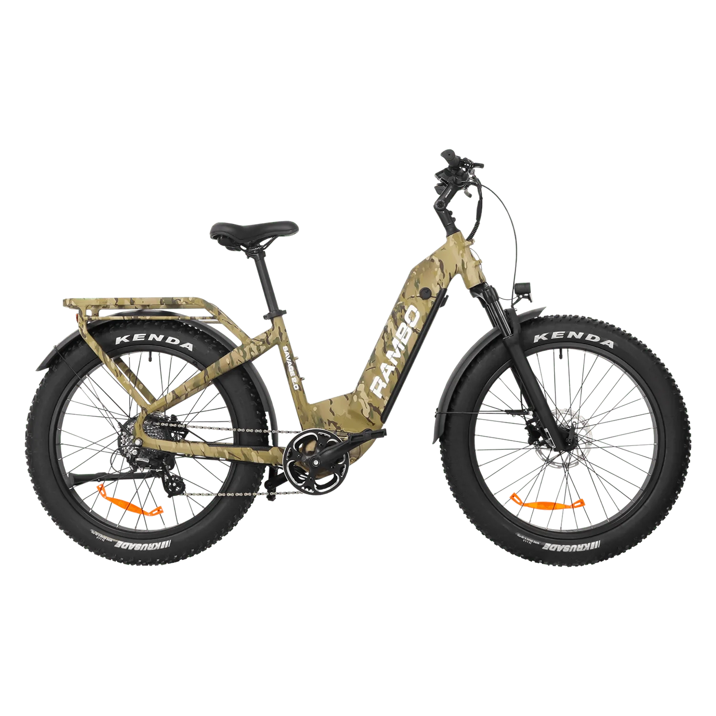 The Savage 2.0 Step-Thru Fat Tire Electric Bike | 48V 15Ah 750W Hub Motor