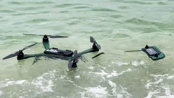 xpece-one-fishing-drone-bundle-in-water-floating